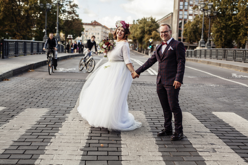 Vestuvių fotosesija Klaipėdoje
